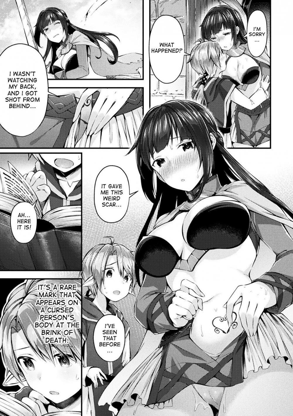 Hentai Manga Comic-A Tale of the Swordswoman's Sexual Depravity-Read-3